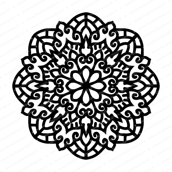 Craft Stencils - Mandala 6x6 - Mudra