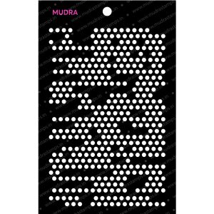 Craft Stencils - Memory Dots 6x4 - Mudra