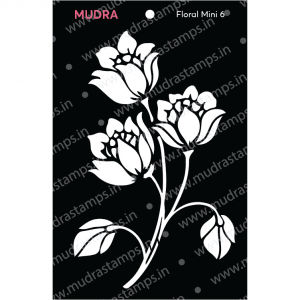 Craft Stencils - Floral Mini 6 3x4 - Mudra