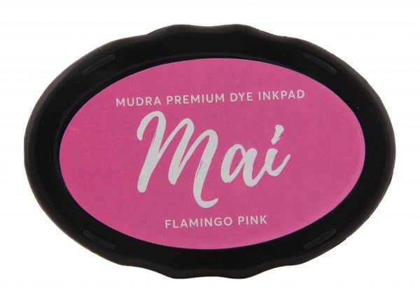 Stamping Dye Inkpad Mai - Flamingo Pink - Mudra