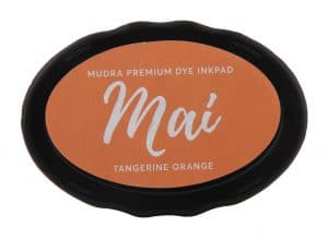 Stamping Dye Inkpad Mai - Tangerine Orange - Mudra