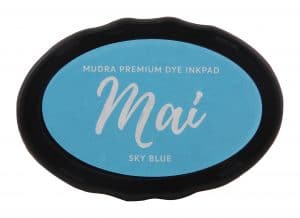 Stamping Dye Inkpad Mai - Sky Blue - Mudra