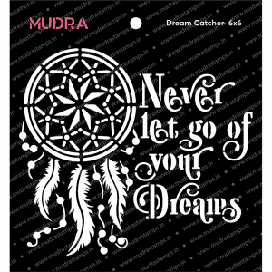 Craft Stencils - Dream Catcher 6x6 - Mudra