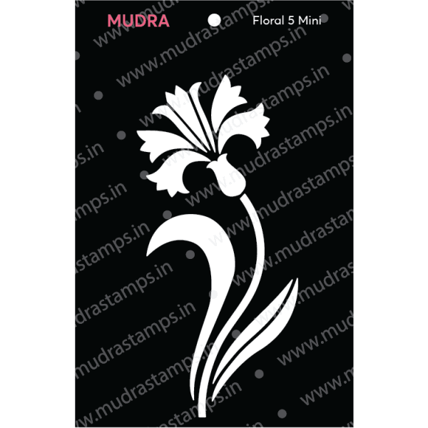 Craft Stencils - Floral Mini 5 3x4 - Mudra