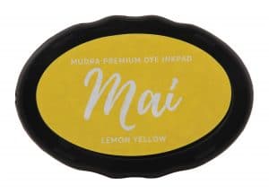 Stamping Dye Inkpad Mai - Lemon Yellow - Mudra