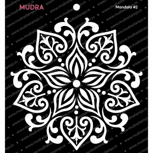 Craft Stencils - Mandala #2 6x6 - Mudra