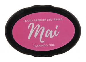 Stamping Dye Inkpad Mai - Flamingo Pink - Mudra